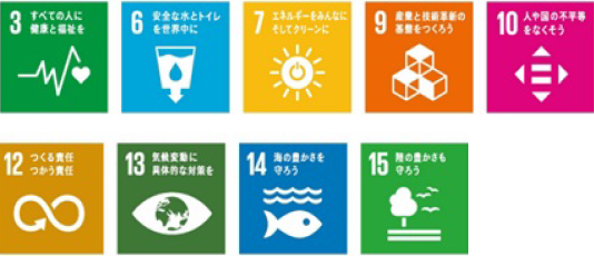 「海へ…」の使用で9つの目標